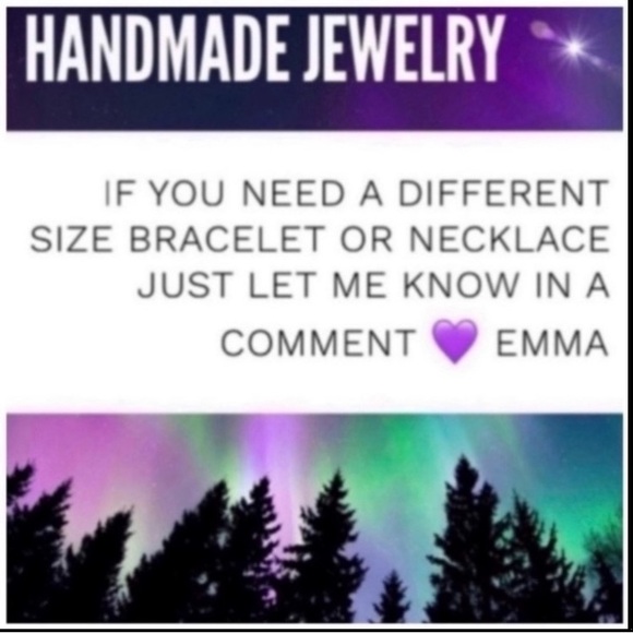 Blue topaz & blue agate turquoise color gemstone maille handmade boho necklace - Picture 5 of 15